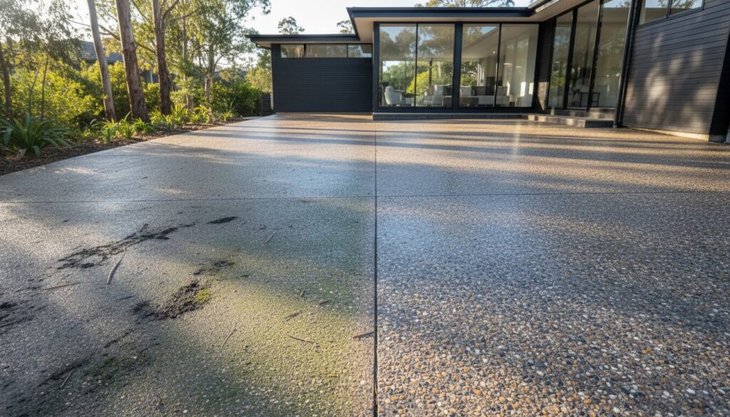 How to Clean Exposed Aggregate Concrete: The 2026 Homeowner’s Restoration Guide