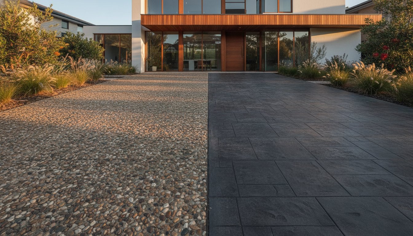 Exposed Aggregate vs Stencil Concrete Cost Sydney: 2026 Price & Value Guide