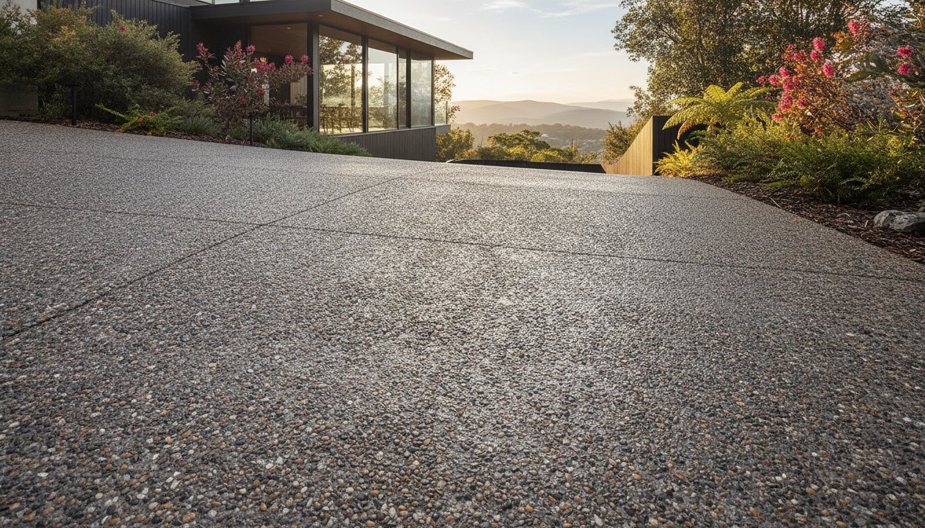 The Best Concrete Finish for Steep Driveways: A 2026 Sydney Homeowner’s Guide