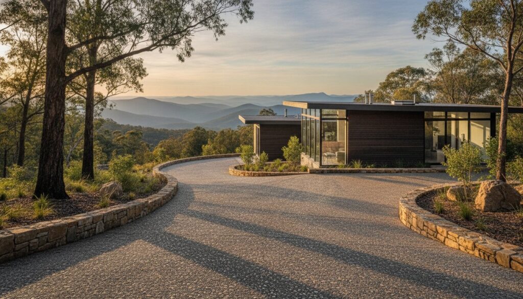Exposed Aggregate Driveway Blue Mountains: 2026 Cost & Design Guide