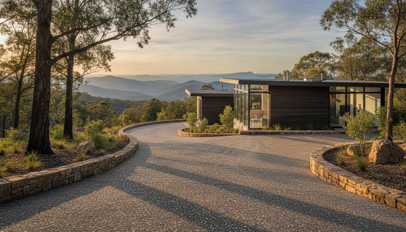 Exposed Aggregate Driveway Blue Mountains: 2026 Cost & Design Guide