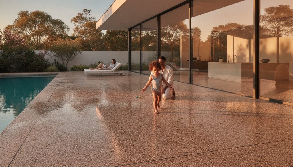 Non-Slip Concrete Pool Surrounds Sydney: 2026 Safety & Style Guide