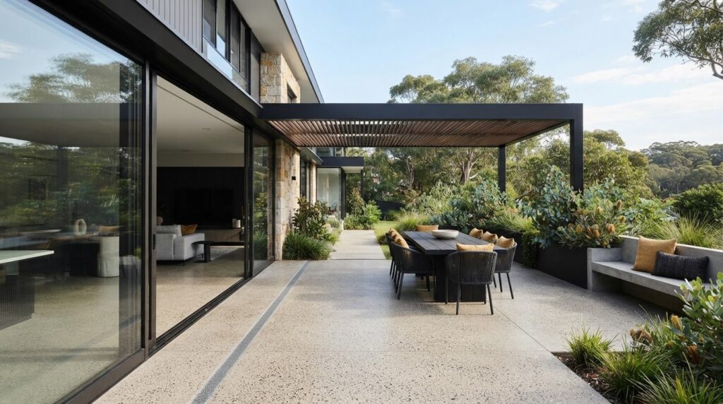 Alfresco concreting sydney