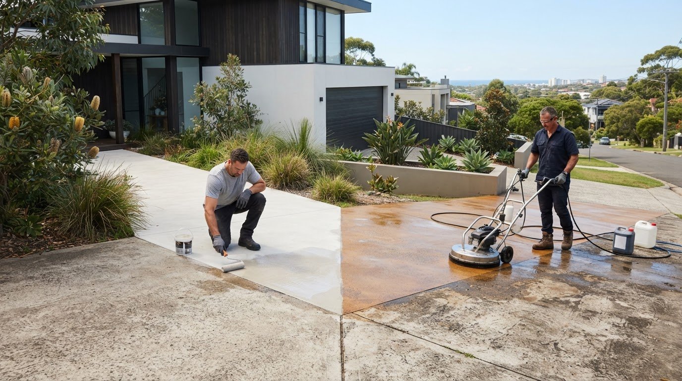DIY vs Professional Concrete Sealing: Which Is Right for Your Surface?
